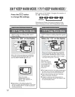 Предварительный просмотр 12 страницы Zojirushi CD-WBC30 Operating Instructions Manual