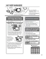 Предварительный просмотр 13 страницы Zojirushi CD-WBC30 Operating Instructions Manual