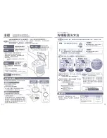 Предварительный просмотр 18 страницы Zojirushi CD-WBH30C Operating Instructions Manual