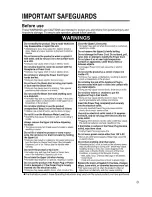 Предварительный просмотр 3 страницы Zojirushi CD-WCC30 Operating Instructions Manual