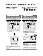 Предварительный просмотр 12 страницы Zojirushi CD-WCC30 Operating Instructions Manual