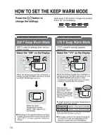 Preview for 12 page of Zojirushi CD-WCC30 Operating Instructions Manual