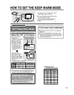 Preview for 13 page of Zojirushi CD-WCC30 Operating Instructions Manual