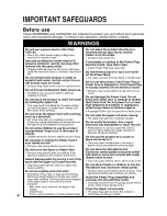 Предварительный просмотр 4 страницы Zojirushi CK-BAC10 Operating Instructions Manual