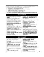 Предварительный просмотр 5 страницы Zojirushi CK-BAC10 Operating Instructions Manual