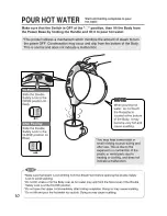 Предварительный просмотр 10 страницы Zojirushi CK-BAC10 Operating Instructions Manual
