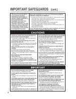 Предварительный просмотр 4 страницы Zojirushi cv-dcc40 Operating Instructions Manual