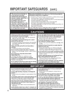 Preview for 4 page of Zojirushi cv-dcc40 Operating Instructions Manual