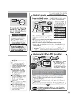 Предварительный просмотр 11 страницы Zojirushi cv-dcc40 Operating Instructions Manual