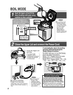 Предварительный просмотр 8 страницы Zojirushi CV-DSC40 Operating Instructions Manual