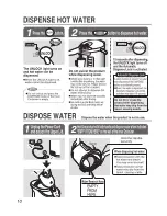 Предварительный просмотр 10 страницы Zojirushi CV-DYC40 Operating Instructions Manual