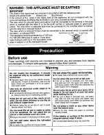 Preview for 2 page of Zojirushi CW-PPQ22 Operating Instructions Manual