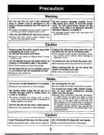 Предварительный просмотр 3 страницы Zojirushi CW-PPQ22 Operating Instructions Manual