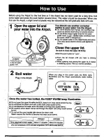 Предварительный просмотр 5 страницы Zojirushi CW-PPQ22 Operating Instructions Manual