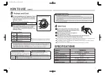 Preview for 4 page of Zojirushi EA-BNQ10 Operating Instructions Manual