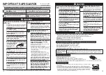 Предварительный просмотр 7 страницы Zojirushi EA-KFQ20T Operating Instructions Manual