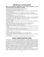 Предварительный просмотр 2 страницы Zojirushi EB-CC15 Operating Instructions Manual