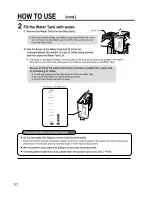 Предварительный просмотр 10 страницы Zojirushi EC-YGC120 Operating	 Instruction