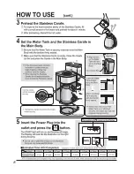 Preview for 8 page of Zojirushi EC-YSC100 Operating Instructions Manual