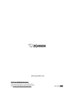 Preview for 17 page of Zojirushi EC-YSC100 Operating Instructions Manual