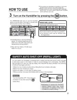 Предварительный просмотр 9 страницы Zojirushi EE-LAC50 Operating Instructions Manual