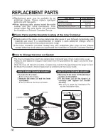 Предварительный просмотр 16 страницы Zojirushi EE-LAC50 Operating Instructions Manual