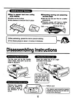 Preview for 7 page of Zojirushi EF-TTC40 Operating Instructions Manual