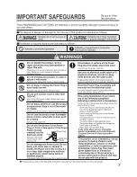 Предварительный просмотр 3 страницы Zojirushi EF-VPC40 Operating Instructions Manual