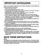 Preview for 2 page of Zojirushi EP-EVC25 Operating Instructions Manual