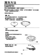 Preview for 14 page of Zojirushi EP-EVC25 Operating Instructions Manual
