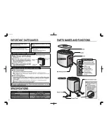 Предварительный просмотр 4 страницы Zojirushi ET-XAC20 Operating Instructions Manual