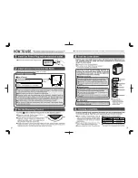 Предварительный просмотр 5 страницы Zojirushi ET-XAC20 Operating Instructions Manual