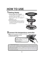 Preview for 7 page of Zojirushi Gourmet Sizzler EA-TAC35 Operating Instructions Manual
