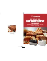 Zojirushi Home Bakery Supreme BB-CEC20 Operating Instructions Manual preview