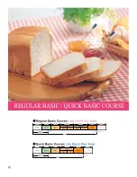 Предварительный просмотр 10 страницы Zojirushi Home Bakery Virtuoso BB-PAC20 Operating Instructions & Recipes