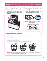 Предварительный просмотр 11 страницы Zojirushi Home Bakery Virtuoso BB-PAC20 Operating Instructions & Recipes