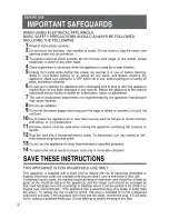 Предварительный просмотр 2 страницы Zojirushi Neuro fuzzy NS-LAC05 Operating Instructions Manual