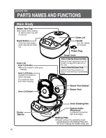 Предварительный просмотр 5 страницы Zojirushi Neuro fuzzy NS-LAC05 Operating Instructions Manual