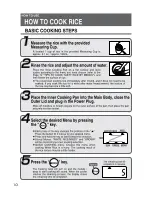 Preview for 9 page of Zojirushi Neuro fuzzy NS-LAC05 Operating Instructions Manual