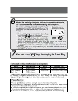 Preview for 10 page of Zojirushi Neuro fuzzy NS-LAC05 Operating Instructions Manual