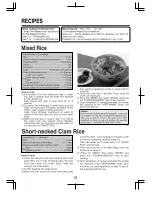 Предварительный просмотр 23 страницы Zojirushi Neuro Fuzzy NS-ZCC10 Operating Instructions Manual
