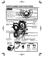 Preview for 6 page of Zojirushi NH-VBC18 Operating Instructions Manual