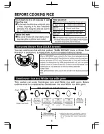 Preview for 9 page of Zojirushi NH-VBC18 Operating Instructions Manual