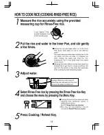 Preview for 14 page of Zojirushi NH-VBC18 Operating Instructions Manual