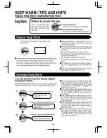 Preview for 15 page of Zojirushi NH-VBC18 Operating Instructions Manual