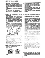 Preview for 4 page of Zojirushi NHS-06 Operating Instructions Manual