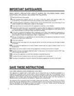 Preview for 2 page of Zojirushi NL-AAC10 Operating Instructions Manual