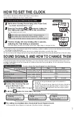 Предварительный просмотр 7 страницы Zojirushi NL-BGQ05 User Manual