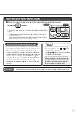 Preview for 13 page of Zojirushi NL-BGQ05 User Manual