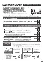 Предварительный просмотр 12 страницы Zojirushi NL-GAQ10 Operating Instructions Manual
